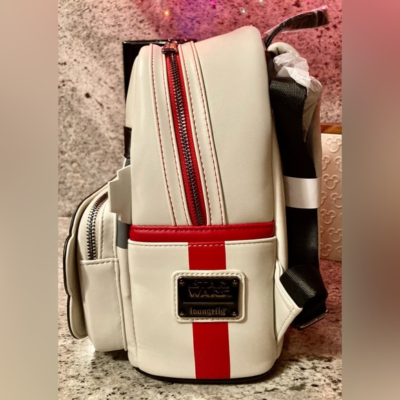 Loungefly Star Wars INCINERATOR TROOPER COSPLAY Mini Backpack Bag Exclusive NEW - Picture 3 of 6